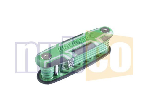 10PCE FOLDING TORX SET GREEN