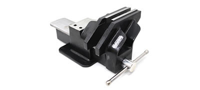 100MM HEAVY DUTY FIXED BENCH VICE WITH ANVIL