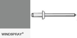 AS4-3 ALUMINIUM / STEEL RIVETS WINDSPRAY 100PK