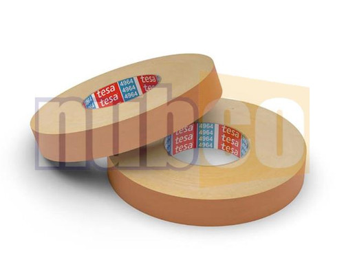 38MM X 50MTR CREAM DOUBLE SIDED CLOTH TAPE