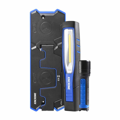 WIRELESS CHARING LED INSPECTION LIGHT & TORCH KIT