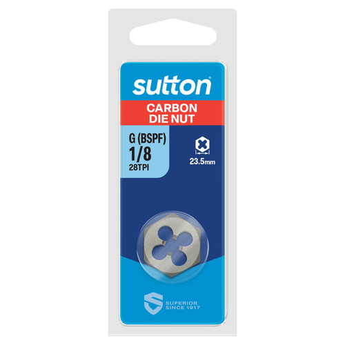 1/4\" 19TPI BSPF CHROME DIE NUT