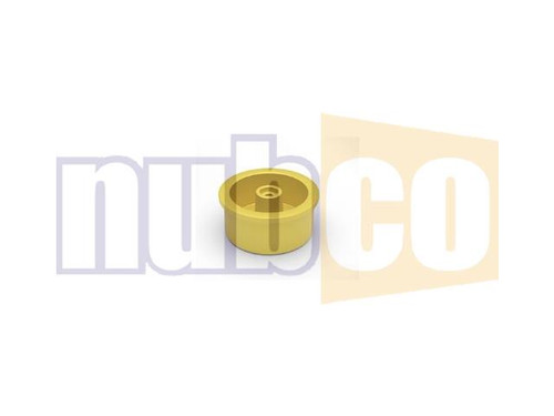 50 SERIES (100PK) YELLOW GROUT TUBE END CAP / MAGNET RECESS