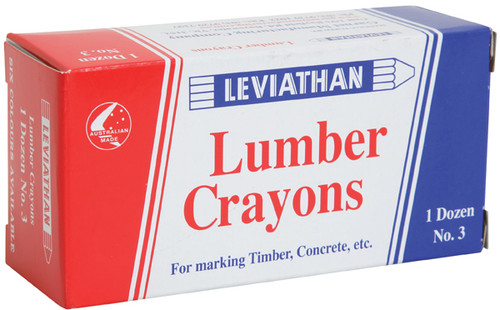 NO3. BLUE LUMBER CRAYON (BOX OF 12)