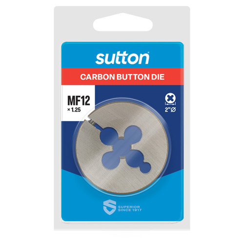 16MMX1.5MM 2\"OD METRIC FINE CHROME BUTTON DIE