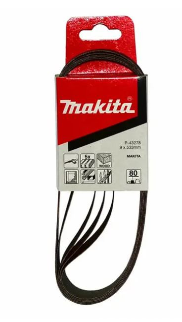 5PK 80G 533MMX9MM SANDING BELT T/S DBS180Z