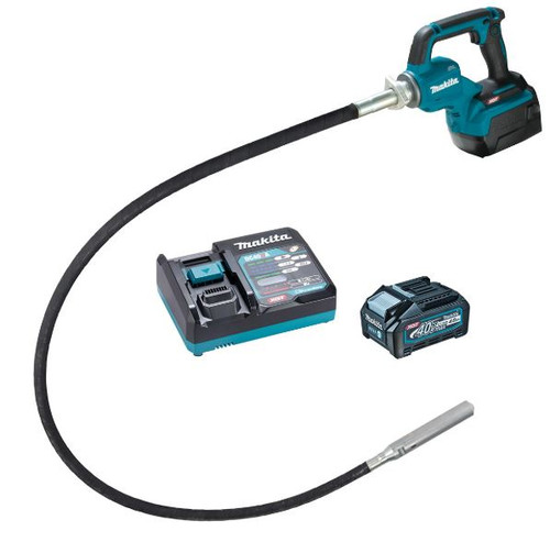 40V MAX B/LESS 2400MM CONCRETE VIBRATOR KIT-1X4.0AH BATT,CHR