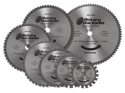 ROTARY HACKSAW BLADE 125MM X 22.2MM 20T