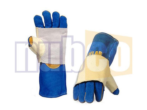 LEFT HAND H/DUTY HEAT RESIST. ALUMINISED PREOX GLOVE SAVER
