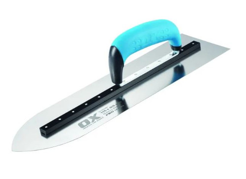 100X355MM S/S POINTED FINISHING TROWEL