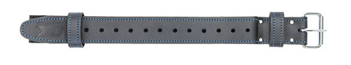 50MM BLACK LEATHER BELT