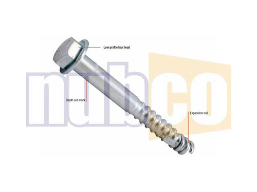 19 X 115MM COMPLETE BOA COIL ANCHOR