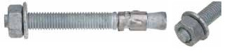 M12X180MM GAL TRUBOLT