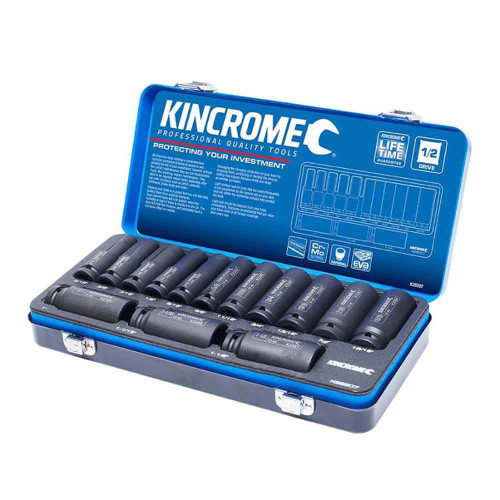14PCE 1/2\" DR IMPERIAL DEEP IMPACT SOCKET SET