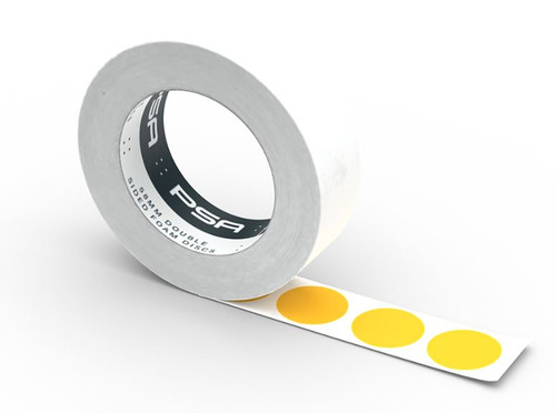 58MM WHITE DOUBLE SIDED FOAM TAPE DISCS