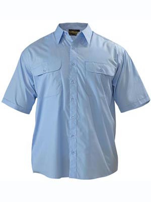 SHIRT SKY POLY COTTON S/S S