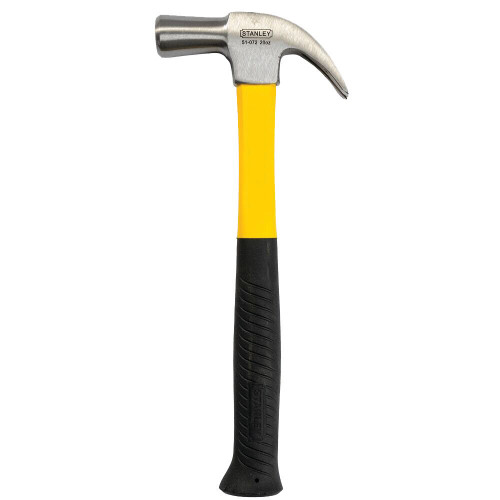20OZ (565GM) CLAW HAMMER FIBREGLASS HANDLE