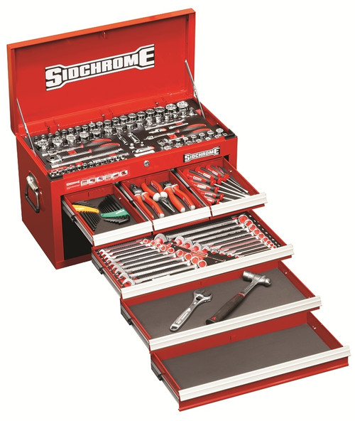 139PCE MET/AF TOOL KIT IN 6 DRAWER TOP CHEST