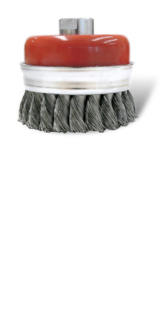 TWIST KNOT CUP BRUSH STEEL - 14X2MM 2R 125MM