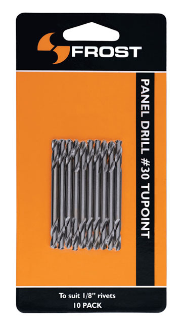 #30 - 10PK DOUBLE ENDED TUPOINT PANEL DRILL