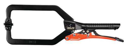 290MM (10\") EXT. REACH SWIVEL PADS C-CLAMP LOCKING PLIER