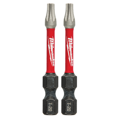 T20 X 50MM 2PK TORX SHOCKWAVE POWER BIT