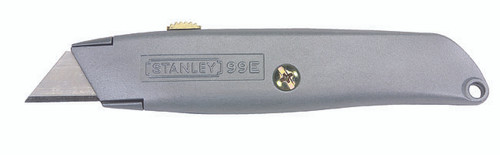 RETRACTABLE BLADE KNIFE NO.99 - GREY - CARDED