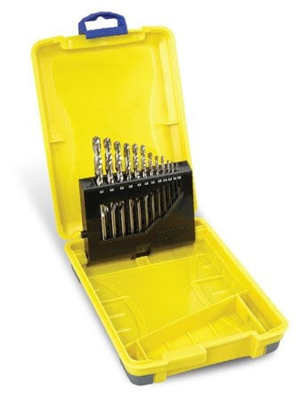13PCE 1-6.5MM+3.3MM METRIC DRILL SET