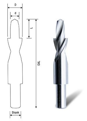 COUNTERBORE DRILL 6MM