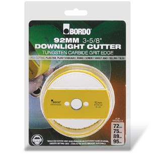 REMGRIT DOWNLIGHT CUTTER HOLESAW - 72MM