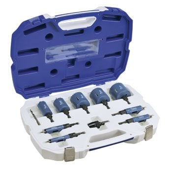 11PCE TRADESMAN'S HOLESAW KIT