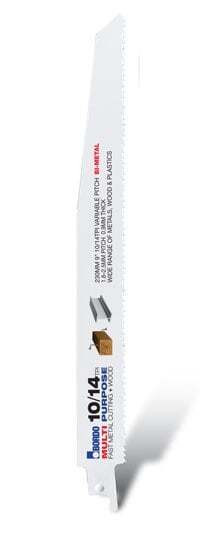 228MM 10/14TPI 10PK MULTI PURPOSE RECIPRO SAW BLADES