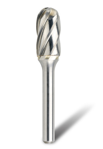 SC5NF CYLINDRICAL BALL NOSE NON-FERROUS BURR 1/2