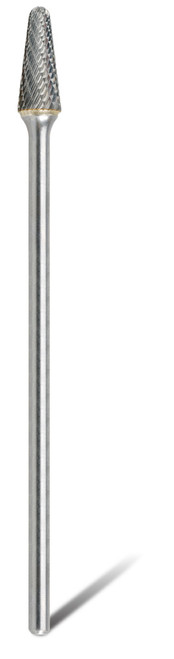 SL3L6 BURR WITH 6\" SHANK 3/8