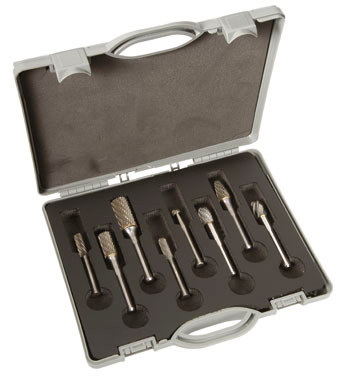 8PCE #11 BURR SET (3/8 CUT DIAMETER)