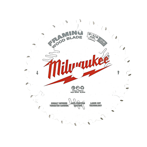 7-1/4\" 184MM 24T FRAMING CIRC SAW BLADE