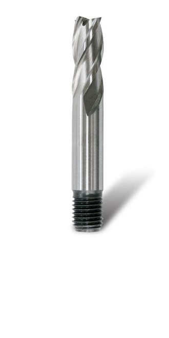ENDMILL-SHORT-THREADED 4FL- 3MM