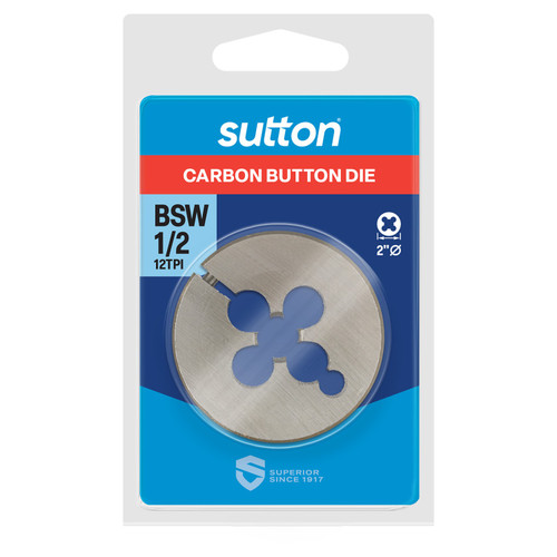 3/4\" 10TPI BSW 2\"OD CHROME BUTTON DIE