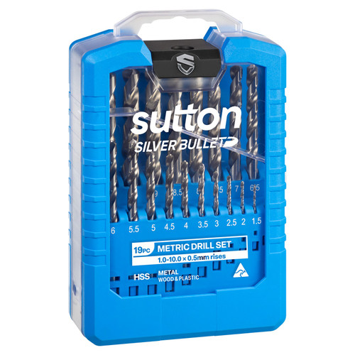 21PCE 1/16-3/8 IMP HSS SILVER BULLET DRILL SET