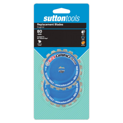 80MM REPLACEMENT BLADES FOR EZYGRIND PIPE CUTTER