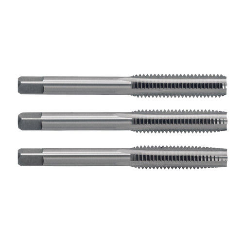 1\" 8TPI UNC 3PCE CHROME TAP SET