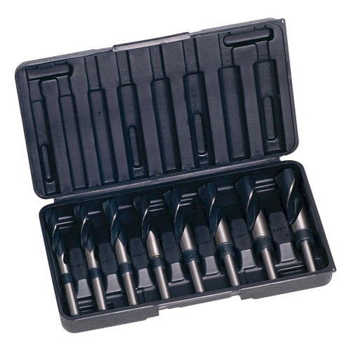 16PCE 17/32-1\" IMP HSS REDUCED SHANK DRILL SET