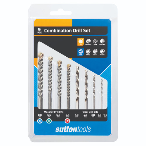 6PCE 4-10MM MASONRY DRILL SET