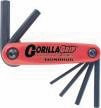 5PCE 3/16-3/8\" IMPERIAL GORILLAGRIP FOLDING HEX KEY SET