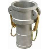 25MM TYPE C S/S FEMALE CAMLOCK TO HOSE TAIL