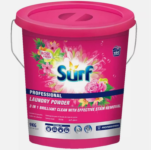 9KG SURF PRO ROSE FRESH LAUNDRY POWDER