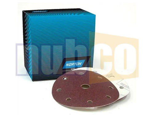 178MM MAROON H231 P60 ADALOX SPEED GRIP SAND PAPER DISCS