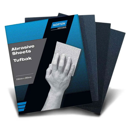 230X280 P400 TUFBAK DURITE W/PROOF PAPER SHEET