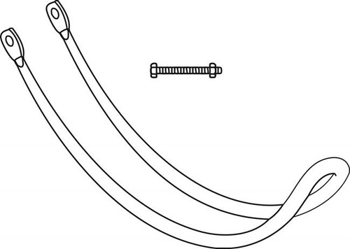 GALV DOUBLE GATE BOW SUIT 20-25NB PIPE TO JOIN GATES