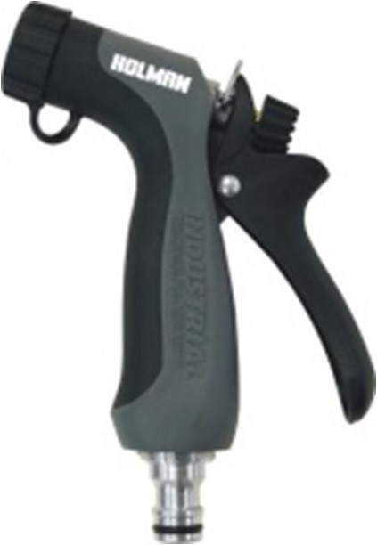 12MM H/DUTY HOSE GUN ADJ WATER FLOW/METAL END